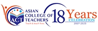 Asian College of Teachers and European International University Logo